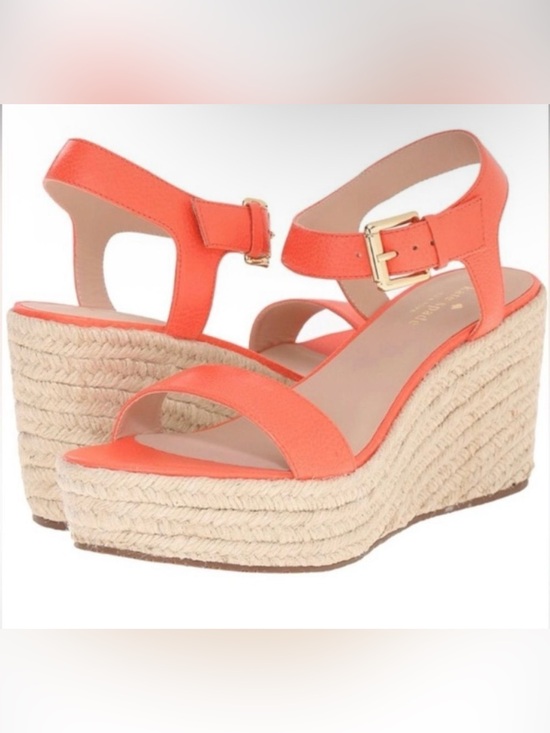 kate spade Shoes - Kate Spade Tarin' Platform Espadrille Wedge Sandal * Size 10